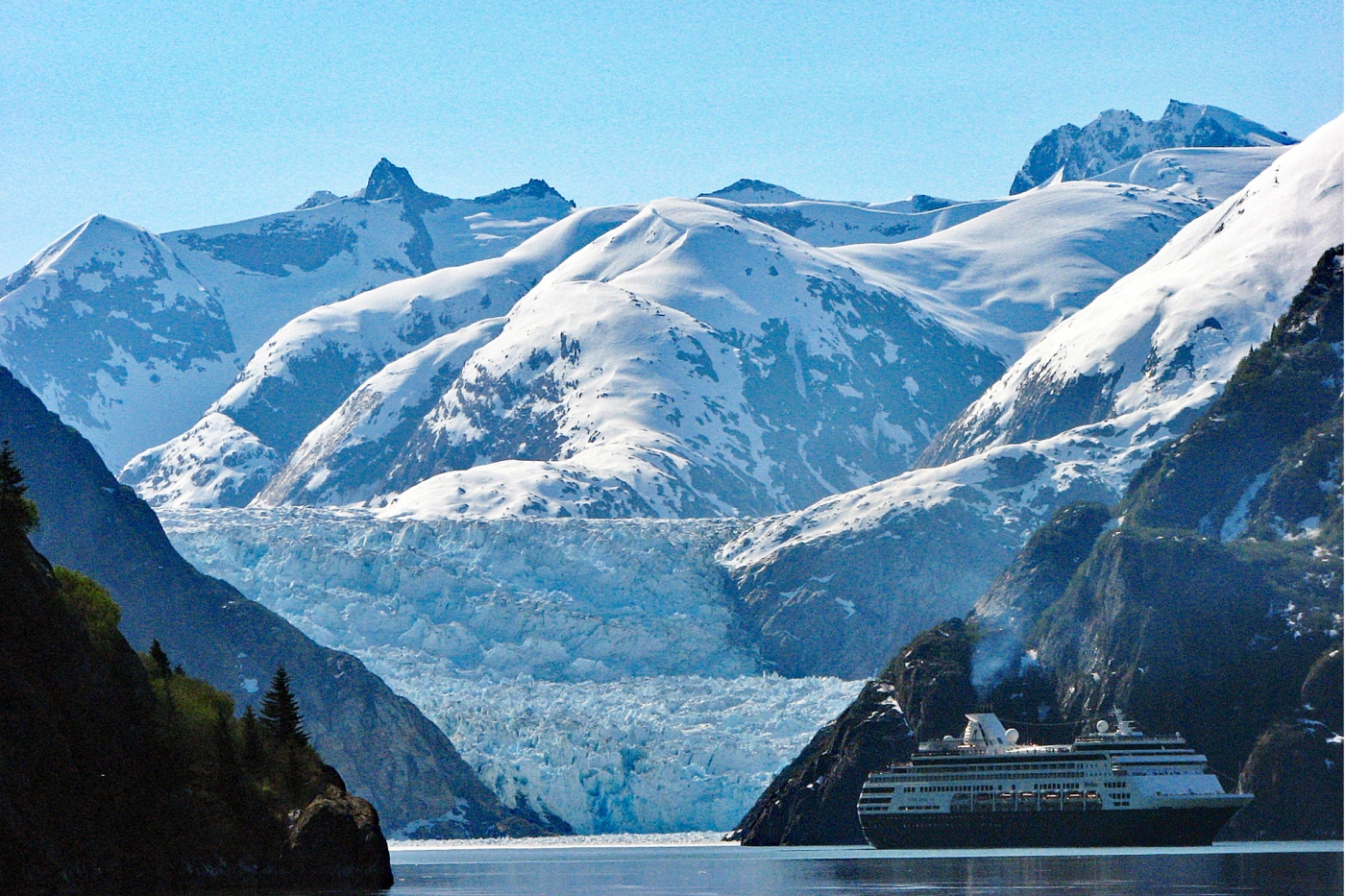 Tracey Arm Glacier, Alaska by John Clancy