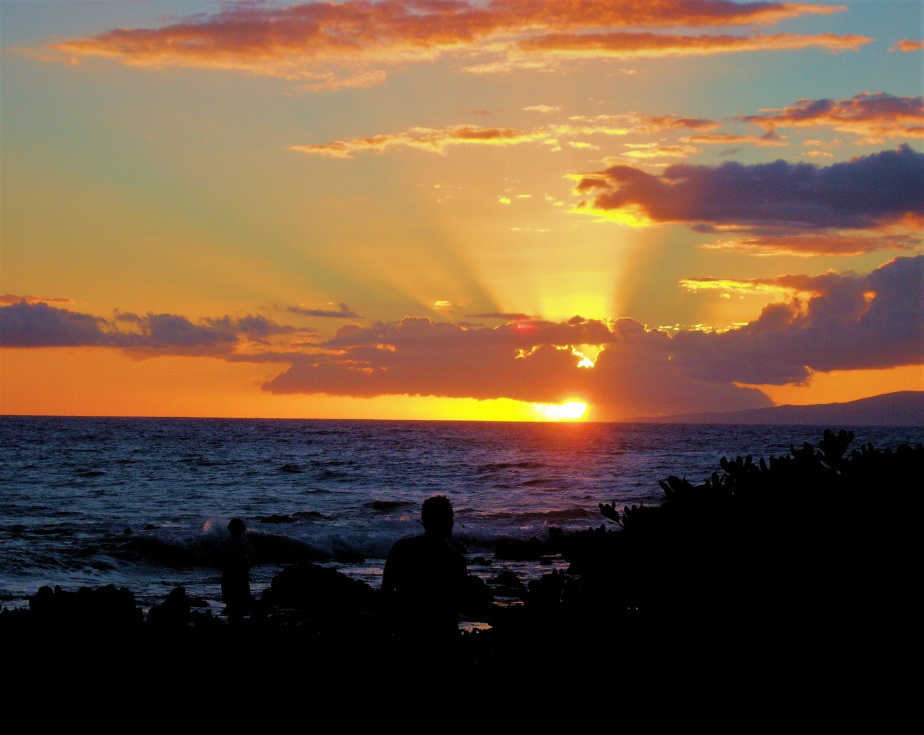 Watching the Sunset by Charles Hall