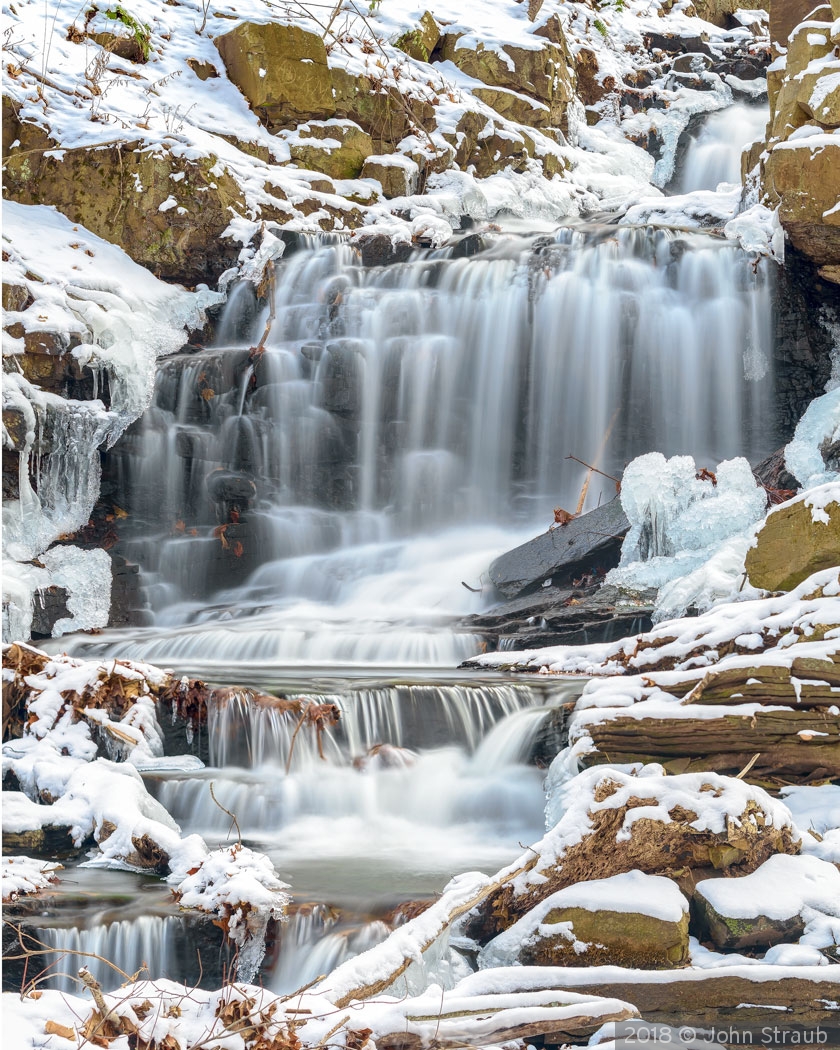 Water, Fast, Frozen and Fluffy by John Straub