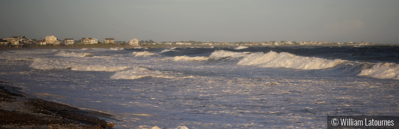 Waves At The Beach by William Latournes