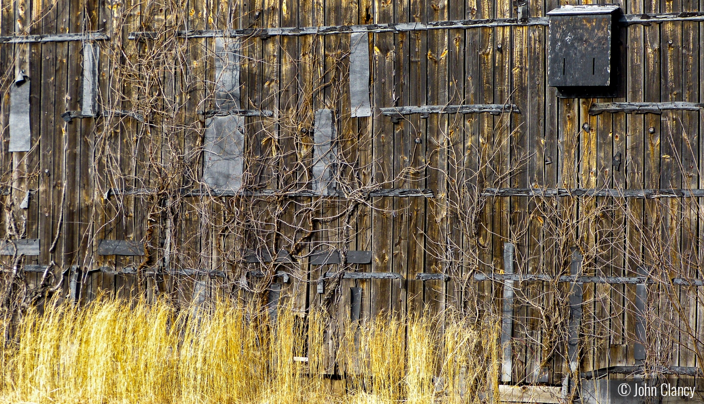 Weathered and worn, but still standing. by John Clancy