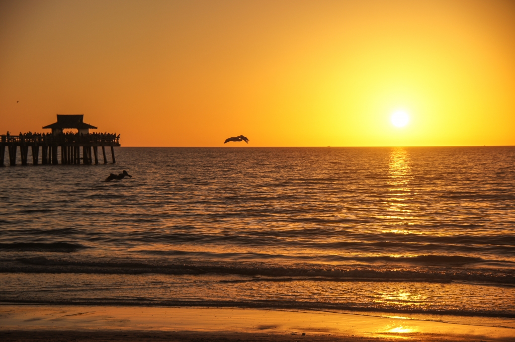 West coast sunset by Jim Patrina