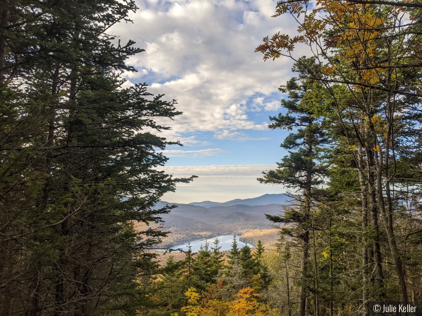 Where the mountains meet the water by Julie Keller