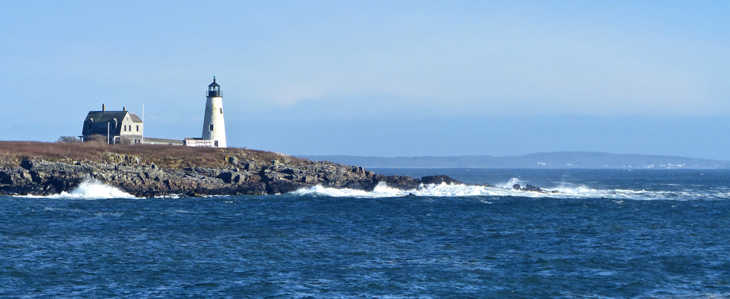 Wood Island Light ME by Bruce Metzger