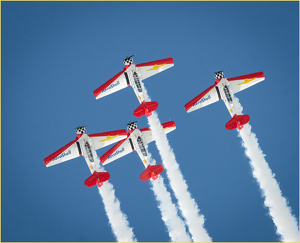 Aeroshell Team - Photo by Susan Case