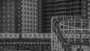 After the crowds leave - Coney Island - Photo by Jim Patrina