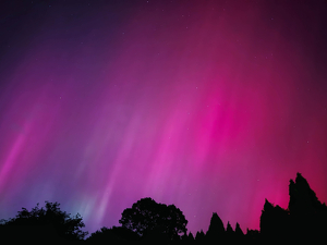 Aurora in Connecticut - Photo by Amy Keith