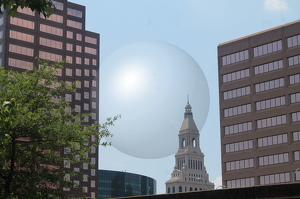 Ball over Hartford - Photo by James Haney