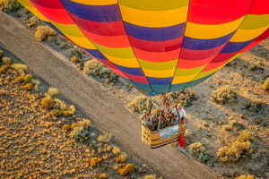 Salon HM: Balloon Shot From a Balloon by John McGarry