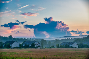 Barn Sunset - Photo by Mike Sperber