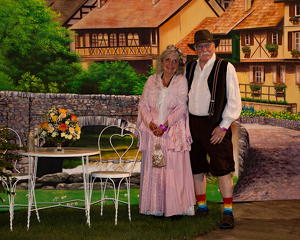 Bavarian Couple - Photo by Bill Latournes