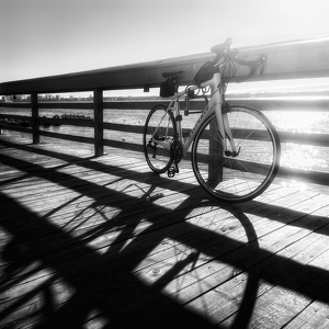 Bike On The Pier - Photo by Dolores Brown