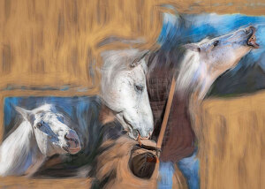 Brazen Daylight Horsey Heist - Photo by John Straub