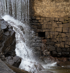 Cascades at Pequabuck Falls - Photo by Bob Ferrante