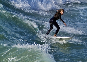 Catching Waves - Photo by Quyen Phan