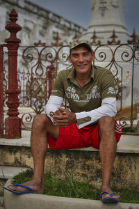 Cemetary Worker - Photo by Nancy Schumann