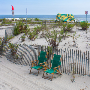 Chairs at the End of the Season - Photo by Pamela Carter