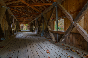 Crossing Comstock Bridge - Photo by Jeff Levesque