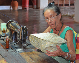 Cuban Hat Maker - Photo by Louis Arthur Norton