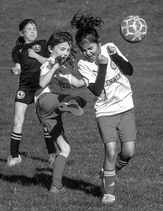 Doin' the No-Peek Soccer Ball Boogie - Photo by John Straub