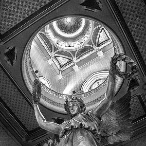 Dome And Statue - Photo by Dolph Fusco