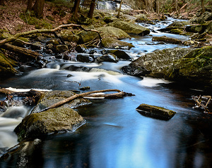 Enders Falls, Granby, CT - Photo by Richard Provost