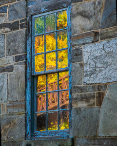 Fall Foliage Framed - Photo by John Straub