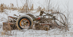 First Snowfall on the Farm - Photo by Kevin Hulse