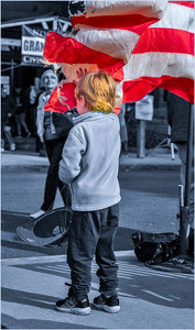 Salon HM: Flag Boy by John Straub