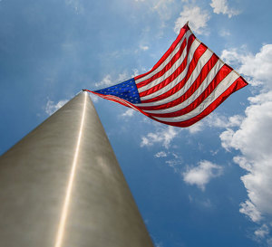 Salon HM: Flag Pole Perspective by John Straub