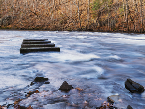 Flow interrupted - Photo by Robert McCue