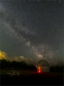 Frosty Drew Milky Way - Photo by Nancy Schumann