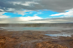 Geyser Pool In Iceland - Photo by Louis Arthur Norton