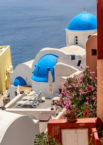 Greek Domes - Photo by Frank Zaremba MNEC