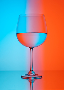 Half full water glass - Photo by Frank Zaremba MNEC