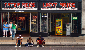 Hanging out on Beale Street - Photo by David Robbins