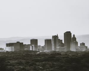 Hartford in Haze - Photo by Elaine Ingraham