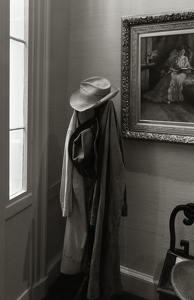 Hat on Coat Rack - Photo by Arthur McMannus