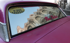 Havana Opera House reflection - Photo by Nancy Schumann