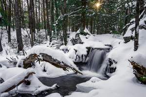 Hidden Waterfall on Firetown Rd - Photo by Jeff Levesque