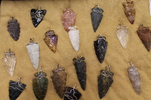 Home made arrow heads - Photo by James Haney