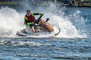 Jet Skier - Photo by Linda Miller-Gargano