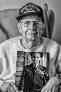 Korean Vet. Then and Now - Photo by John Parisi