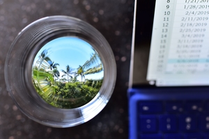 Life seems better at the bottom of the glass - Photo by Nick Bennett