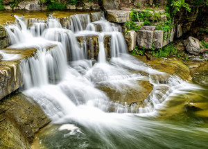 Lower Taughannock (tuck-a-knock) Falls - Photo by John Straub