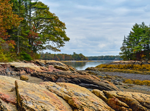 Maine's Wolf Neck State Park - Photo by Louis Arthur Norton