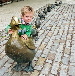 Make Way For The Ducklings In Moscow - Photo by Louis Arthur Norton