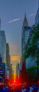 Class A 2nd: Manhattan Henge by Jim Patrina