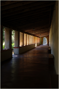 Mission Walkway - Photo by Richard Busch