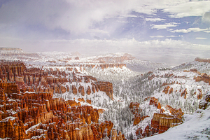 Morning Snow at Bryce Canyon - Photo by Jim Patrina